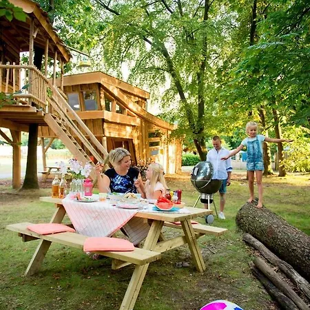 Recreatiepark D'n Mastendol Luxe Boomhutten Campsite