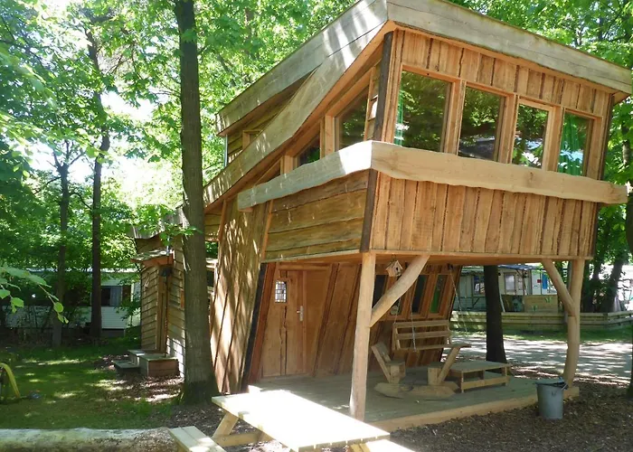 Camping Recreatiepark D'n Mastendol Luxe Boomhutten *